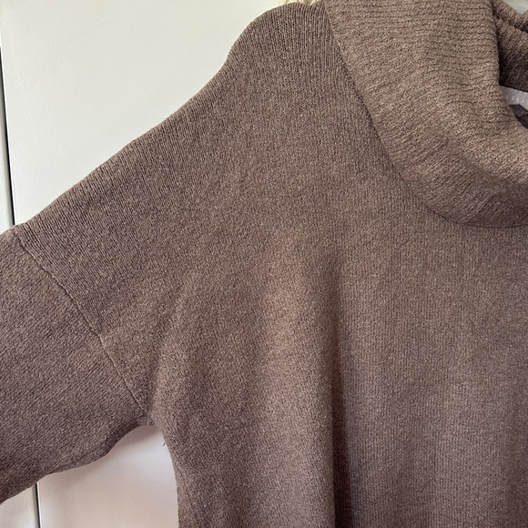 CHELSEA 28 | Nordstorm’s Taupe Cowl Neck Sweater - Picture 6 of 13